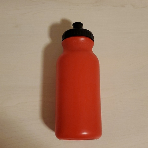 Red Plastic Water Bottle - Picture 1 of 2